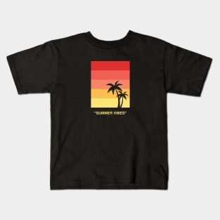 "SUMMER VIBES" | SUNSET Kids T-Shirt